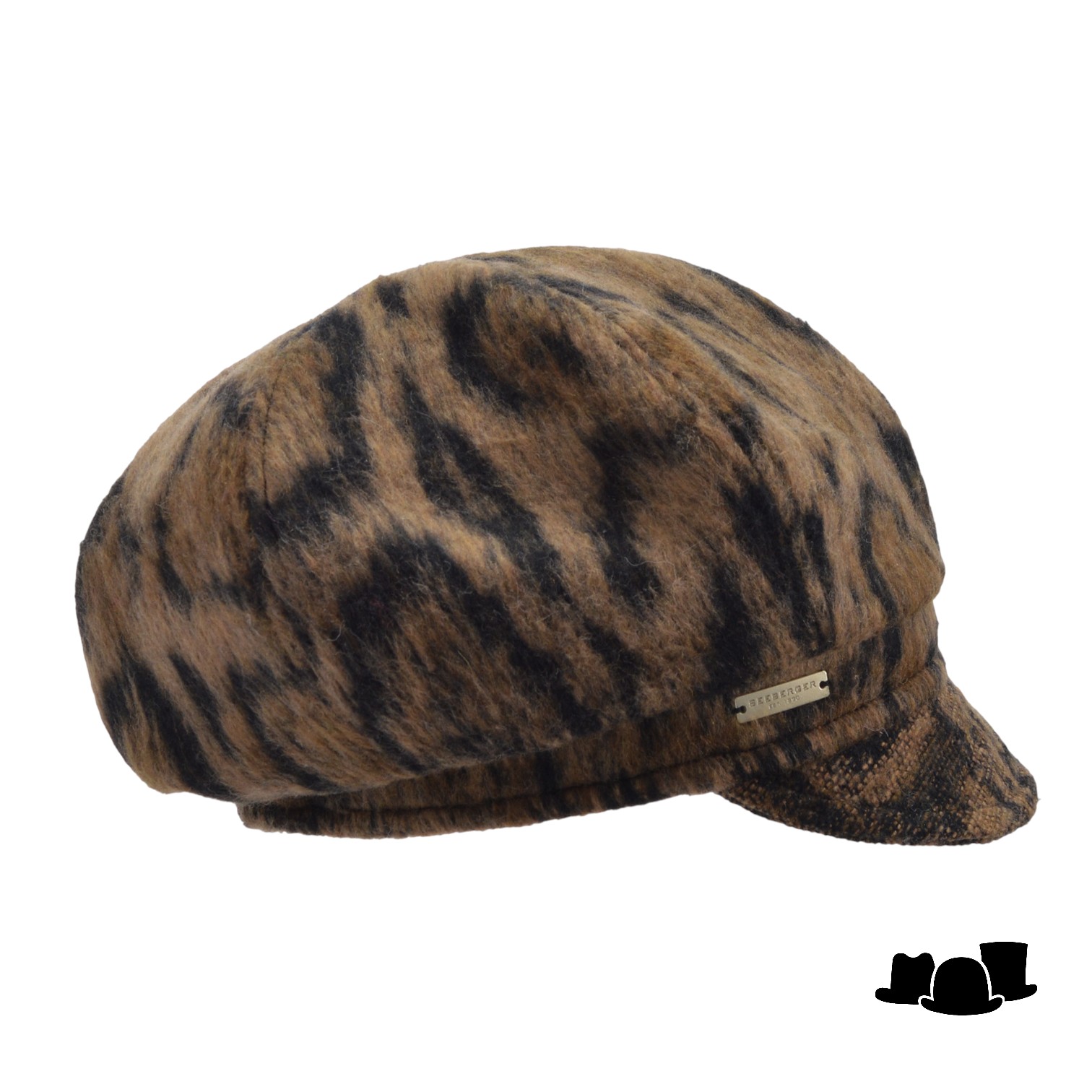 seeberger ballonpet leopard po camel black