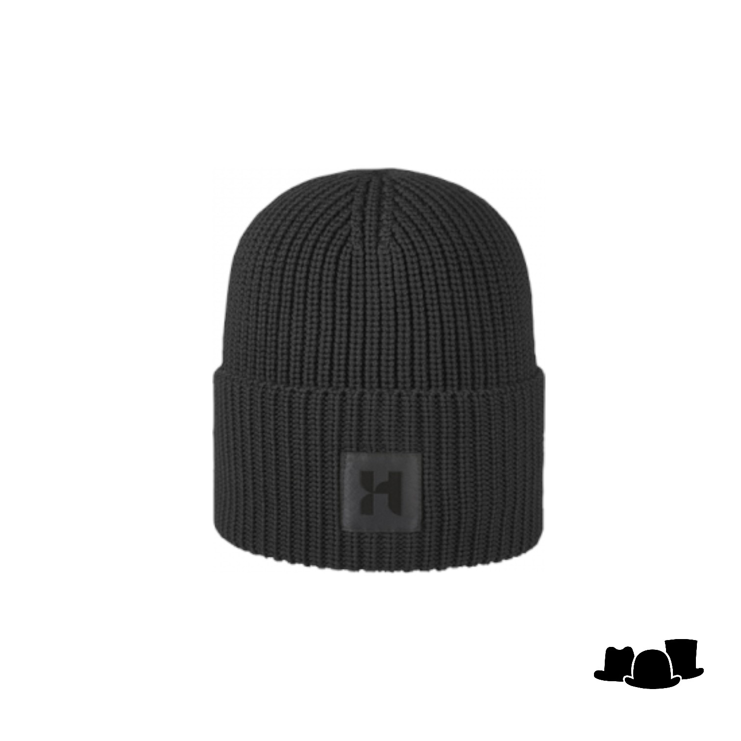 hatland beanie darik rws merino wool black 