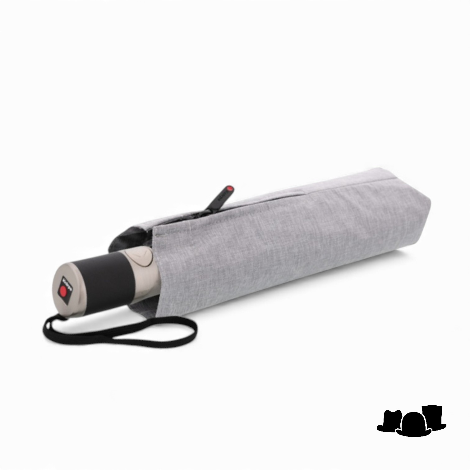 knirps paraplu c241 chrome melange grey