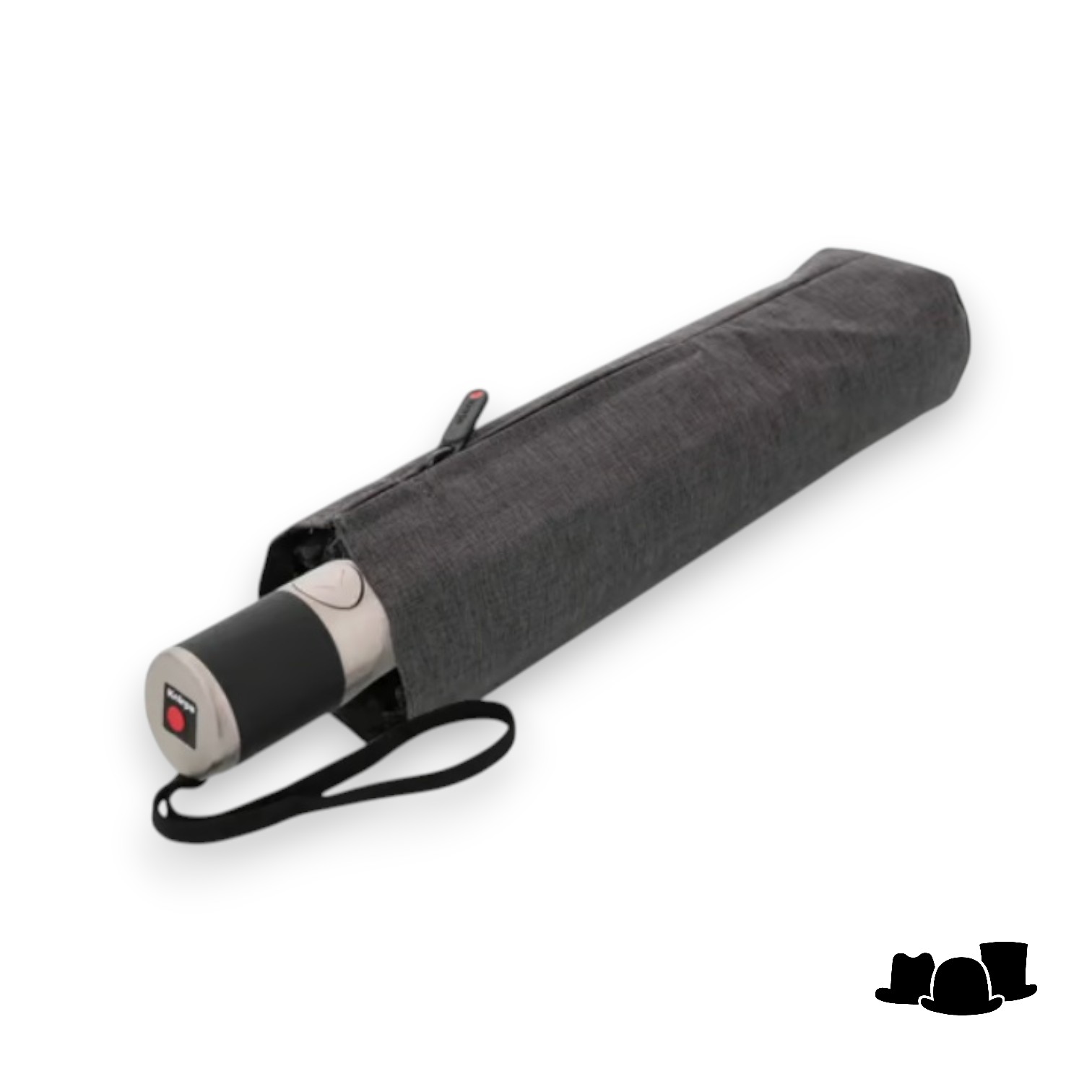 knirps paraplu c241 chrome melange black