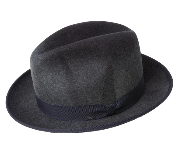 bailey fedora player litefelt messie navy swirl