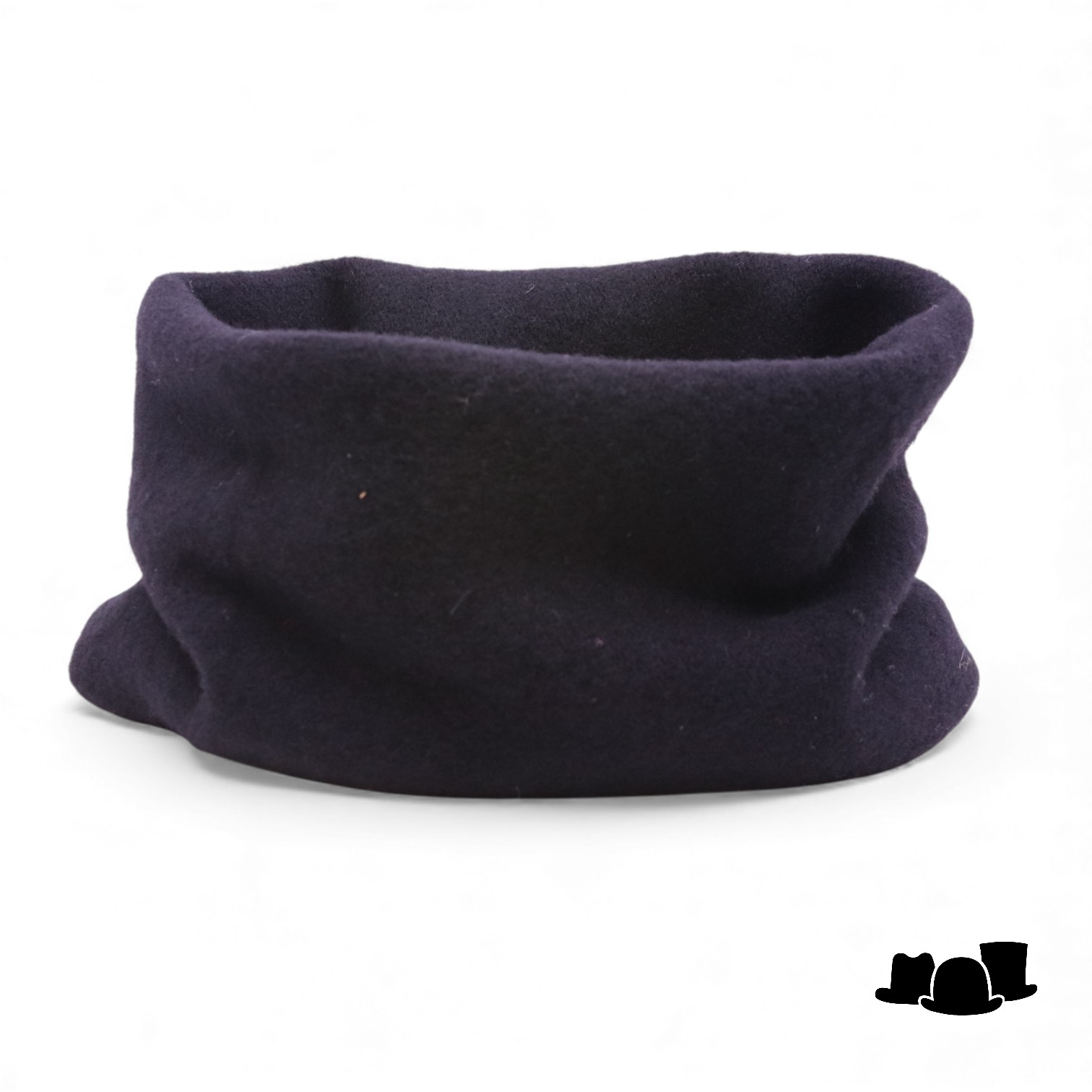 kopka bandeau merino zwart