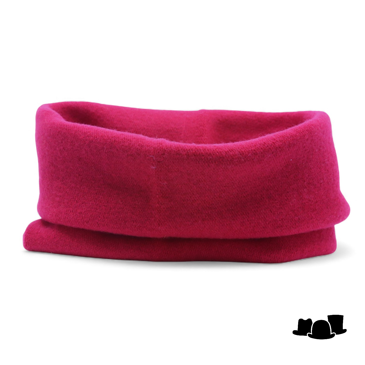 kopka bandeau merino kersenrood 