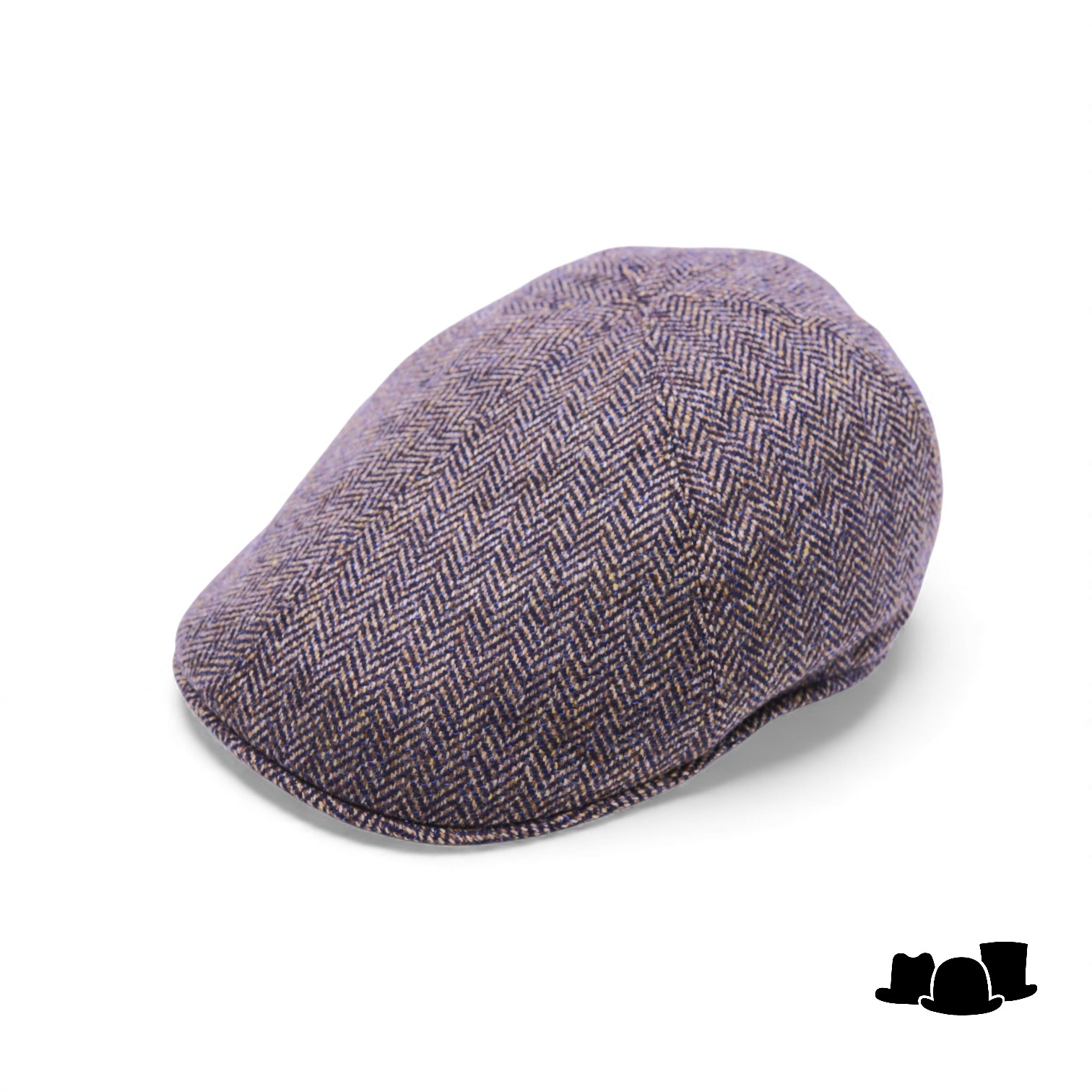 portaluri ivy pet six panel deep cashmere mix visgraat beige bruin