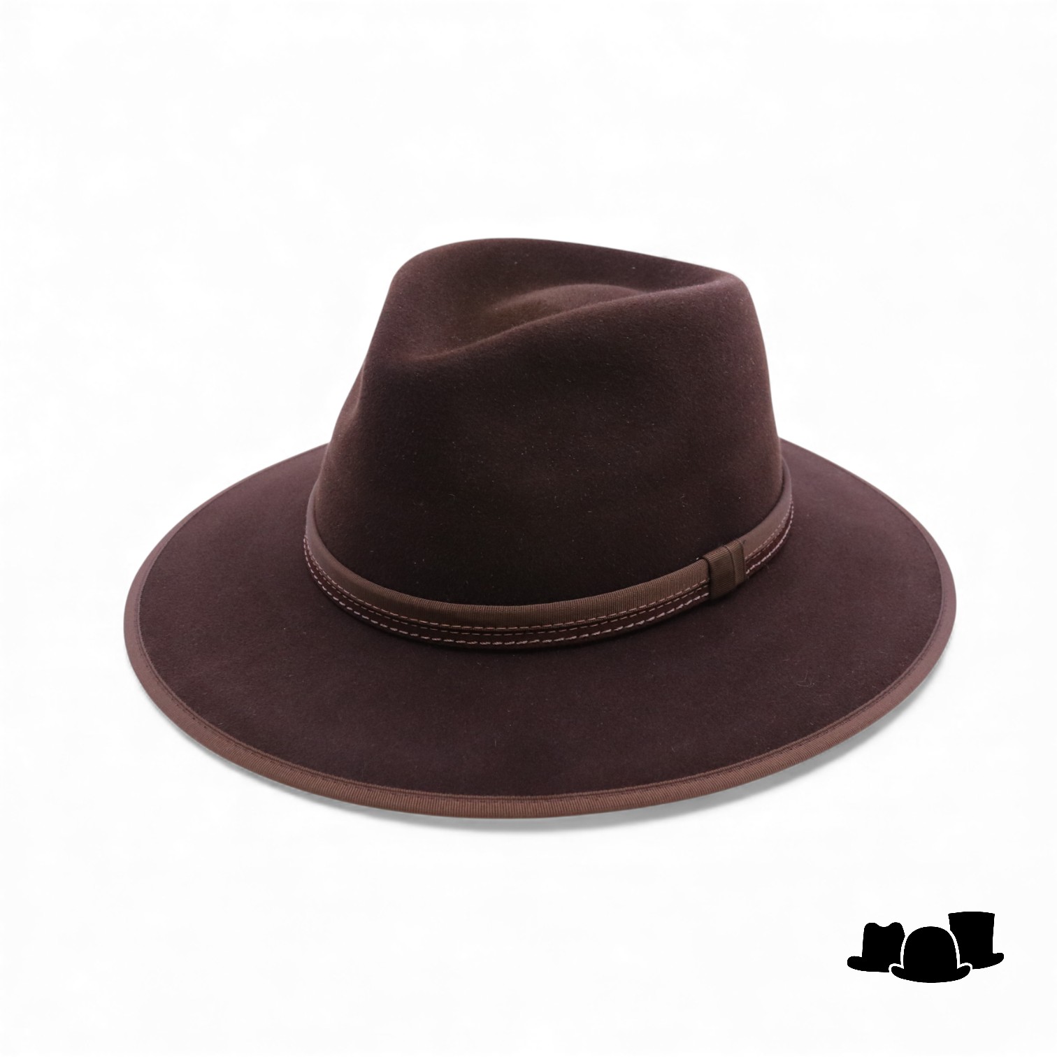 red dust hats wildridge haarvilt dark brown