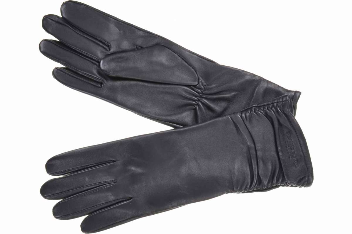 seeberger handschoenen lang nappaleder black