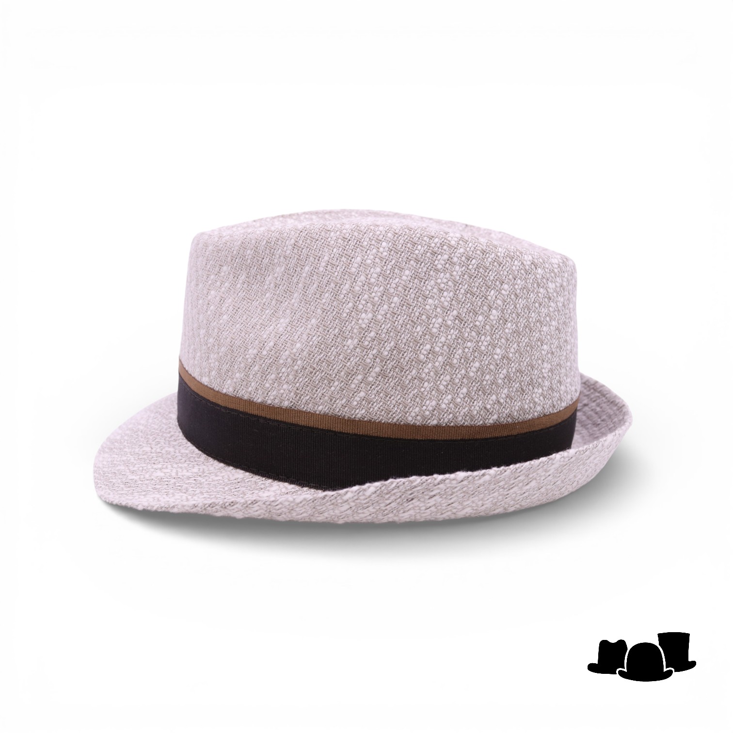 jos van dijck trilby katoen double grosgrain sand