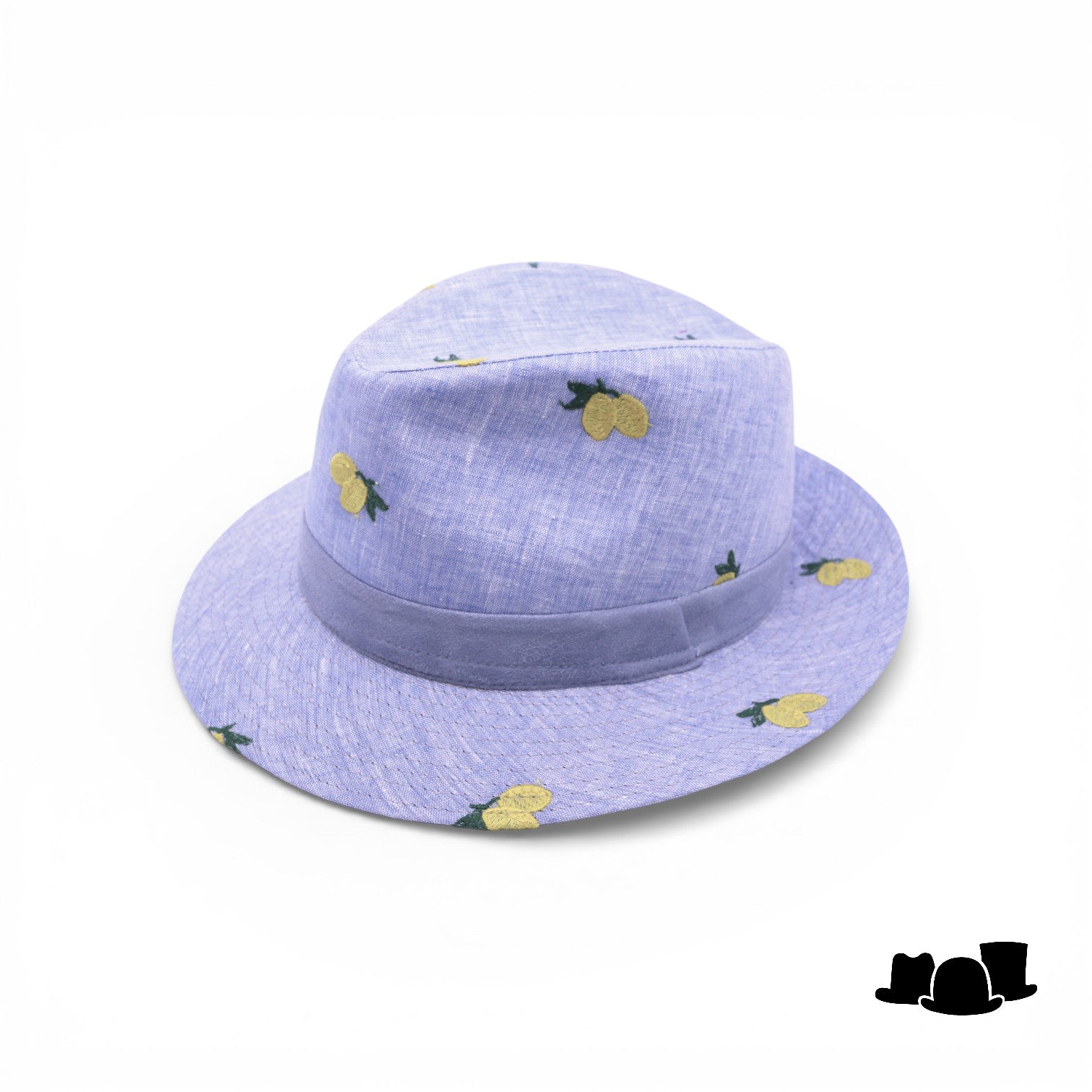 jos van dijck fedora 62 linnen positano blauw