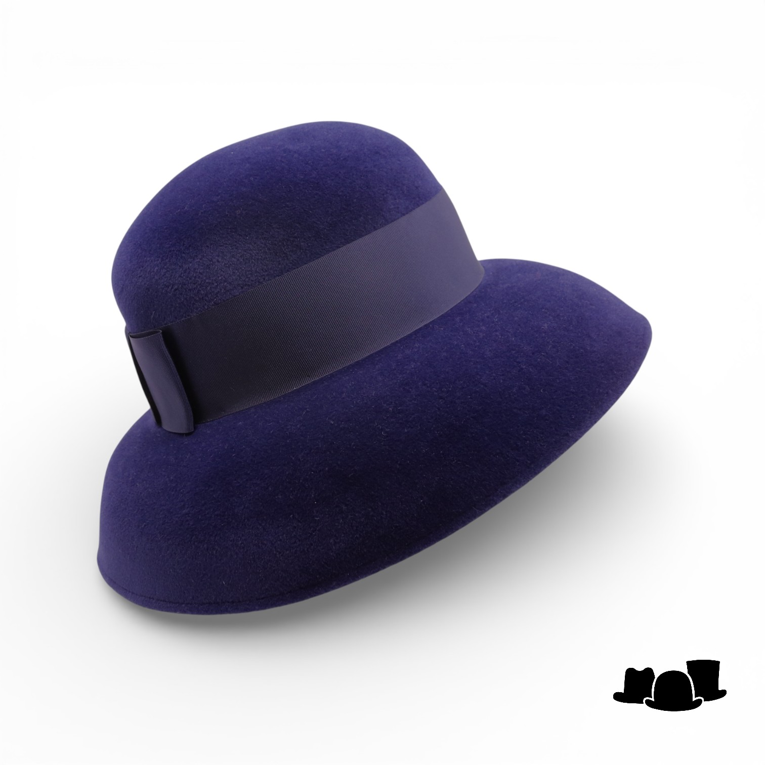 tesi gelegenheidshoed audrey haarvilt navy