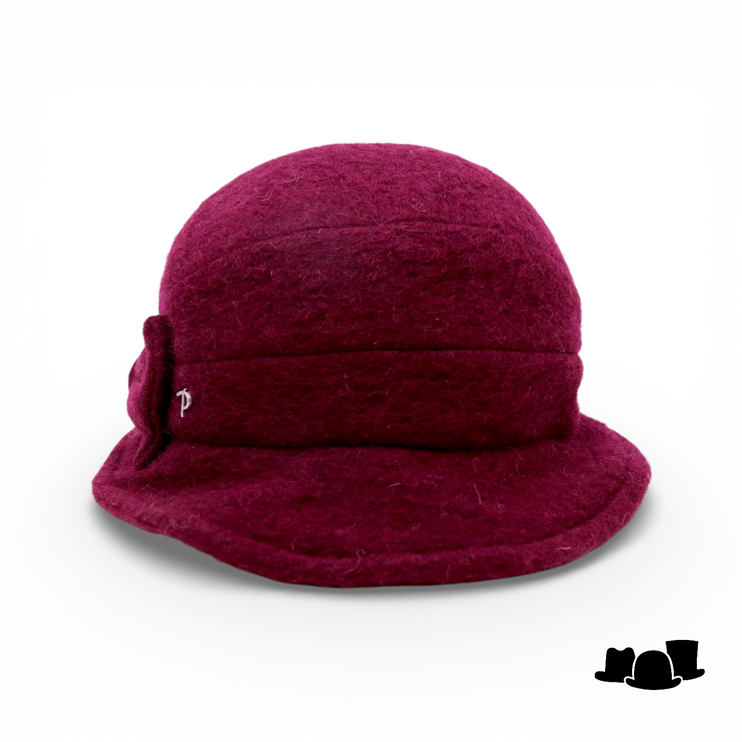 panizza cloche astrid wolmix bordeaux