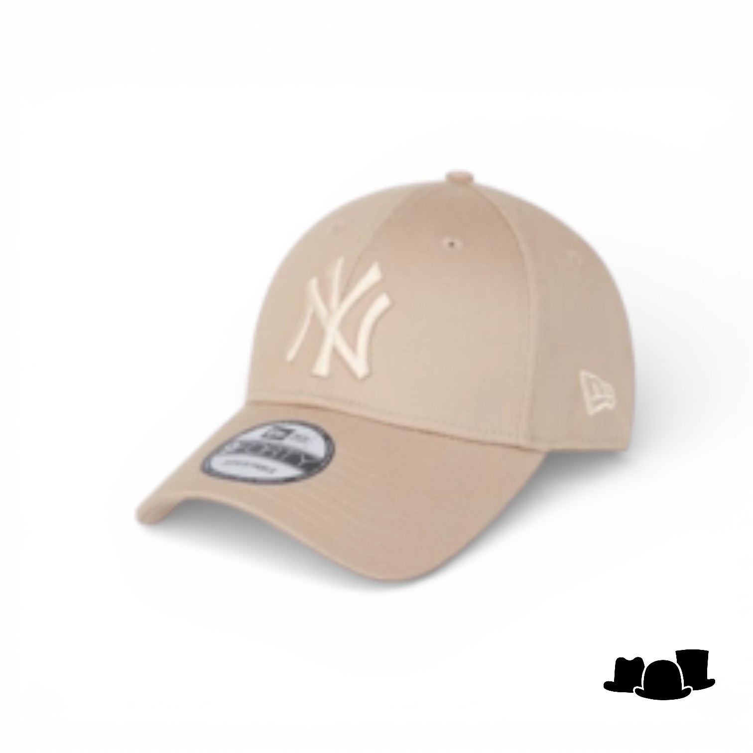 new era baseball cap 9forty new york yankees camel stone