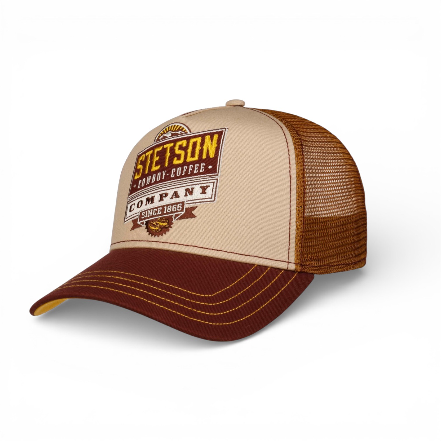 stetson trucker cap barista company