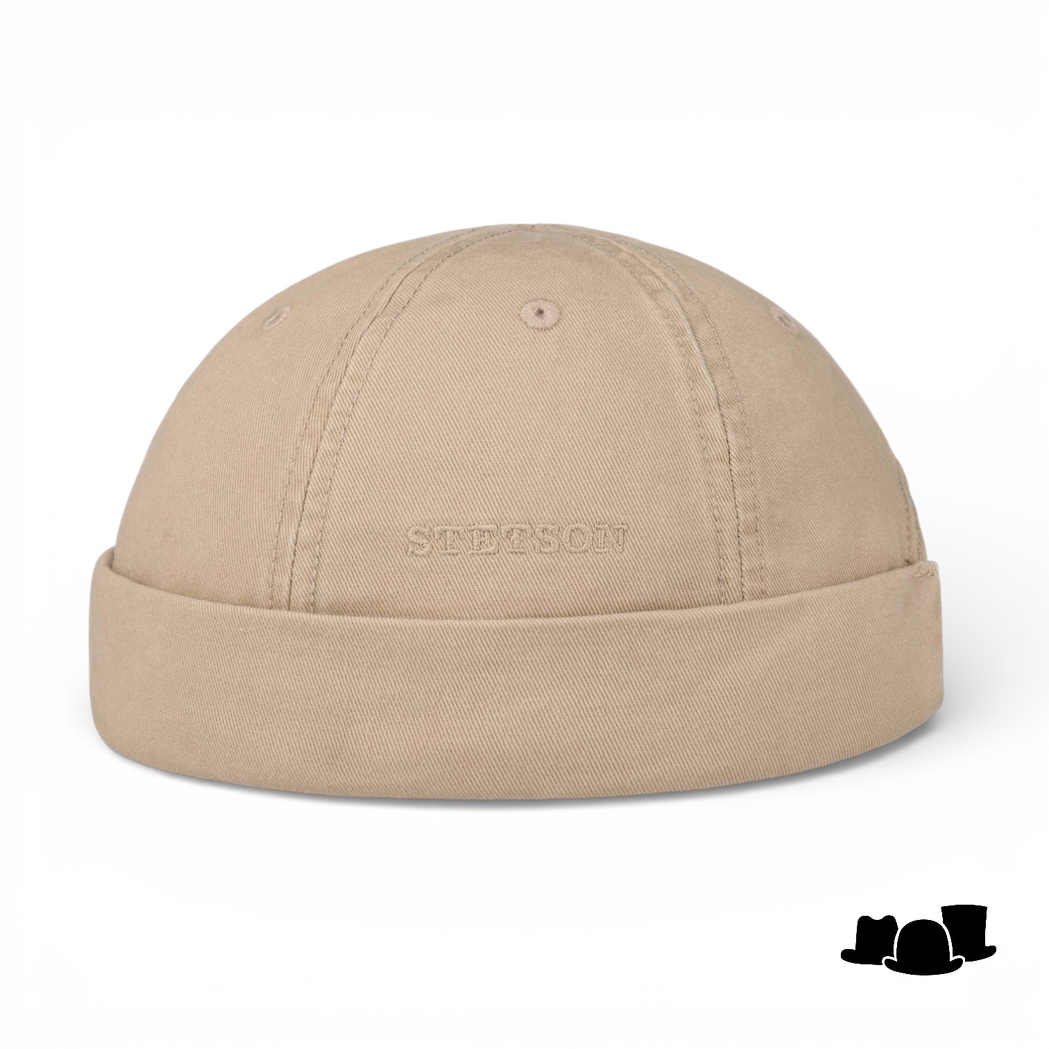 stetson docker cotton beige