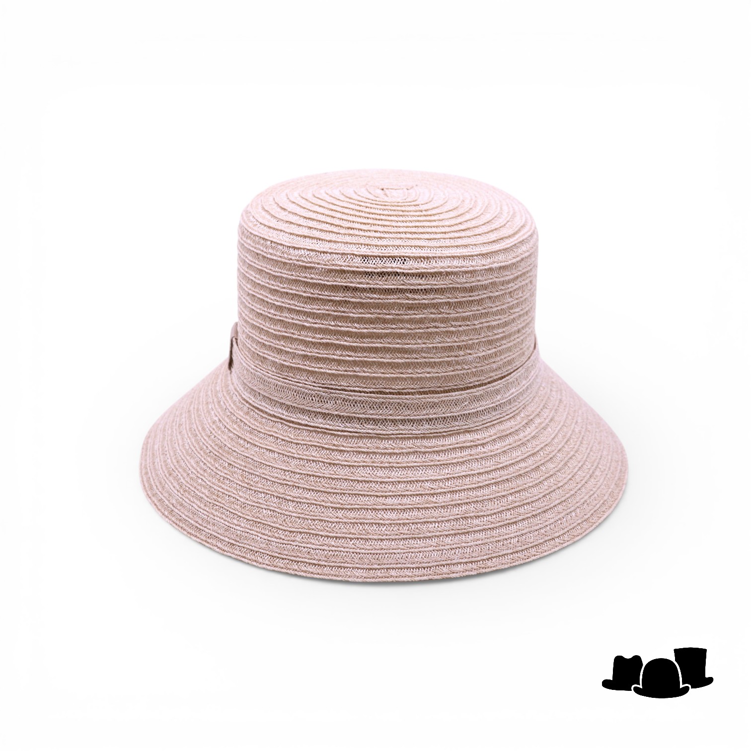 jos van dijck brede bucket hat viviana canapa champagne