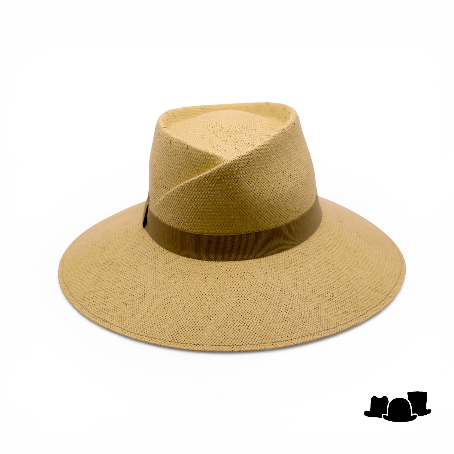 jos van dijck brede rand fedora vivien cellulose camel