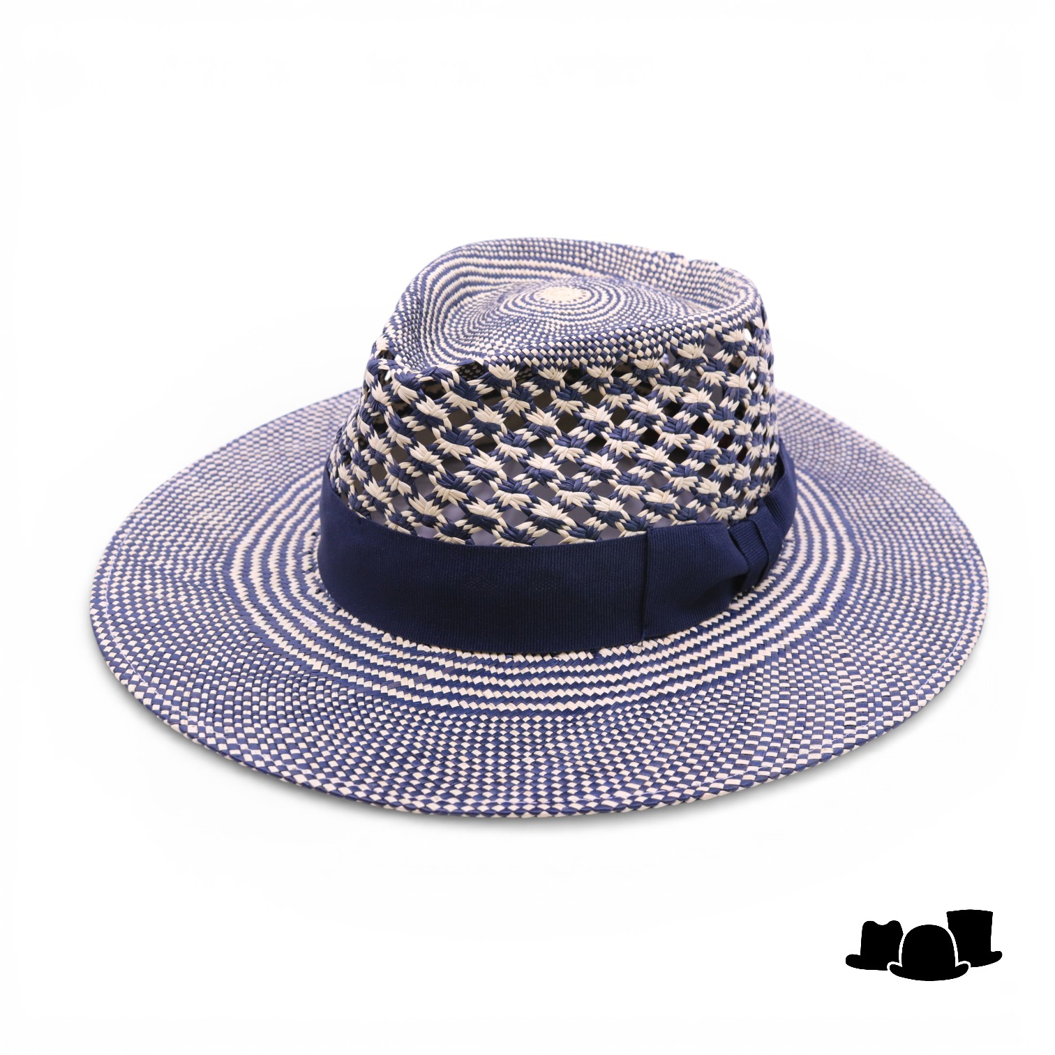 jos van dijck fedora panama vio naturel en navy