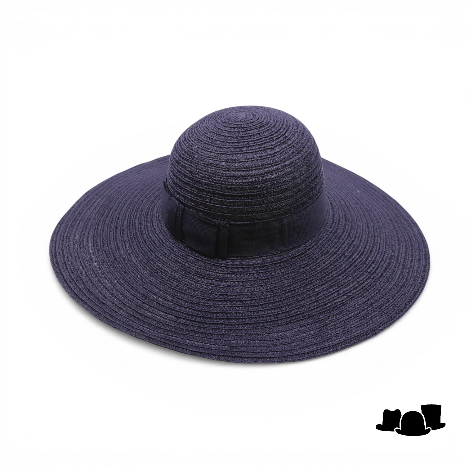 jos van dijck brede rand hoed vanessa canapa zwart