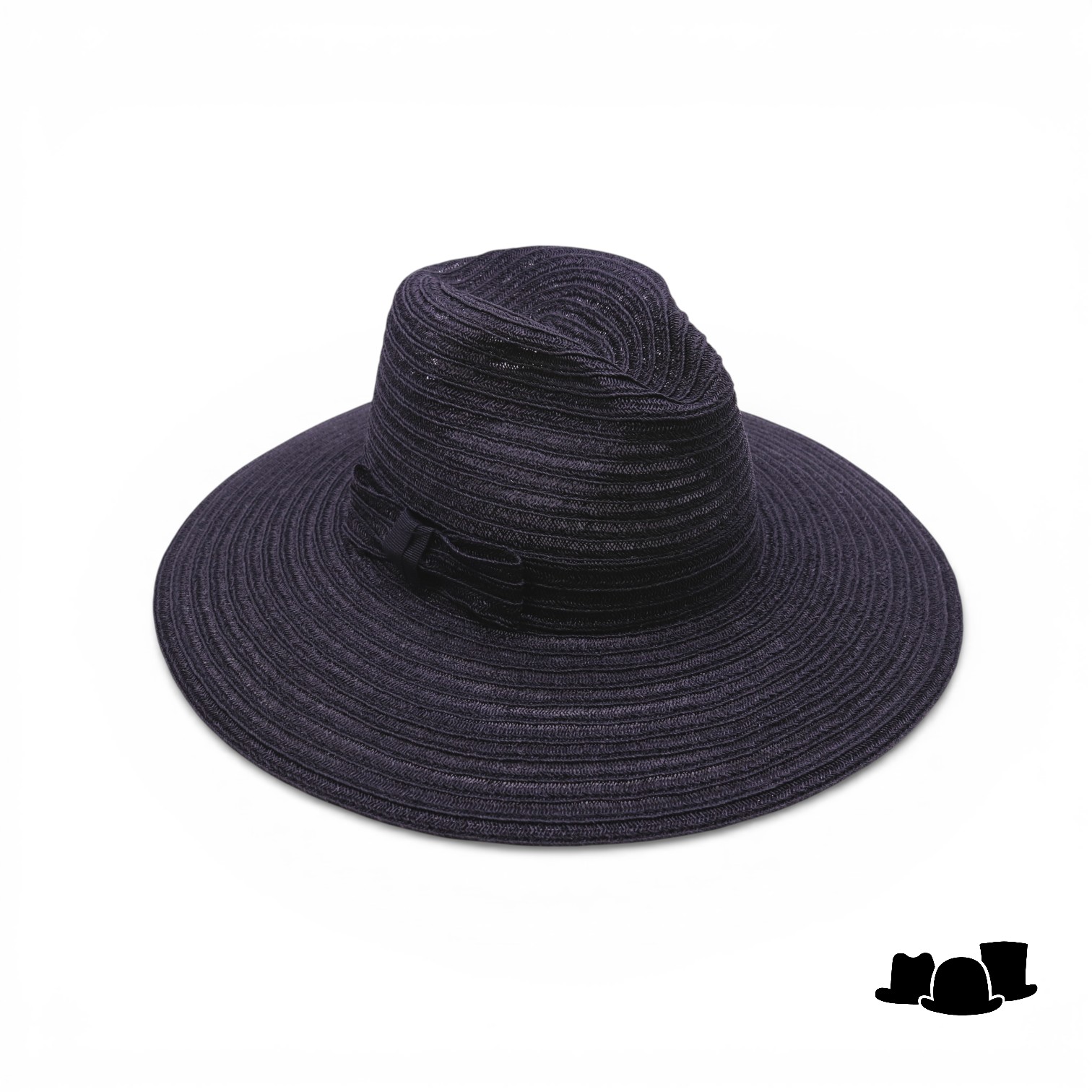 jos van dijck brede rand fedora valentina canapa zwart