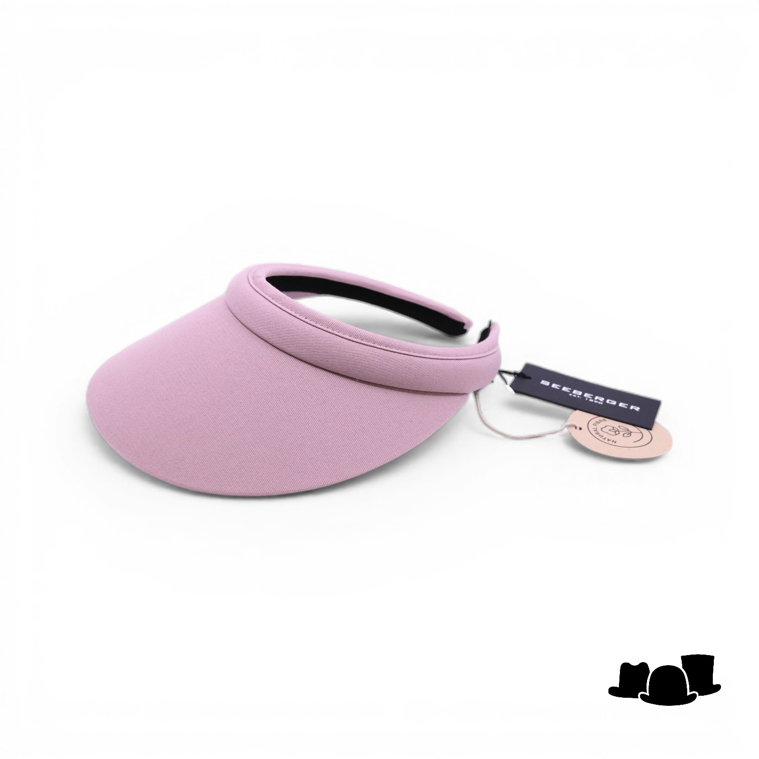seeberger visor katoen sandalwood pink 