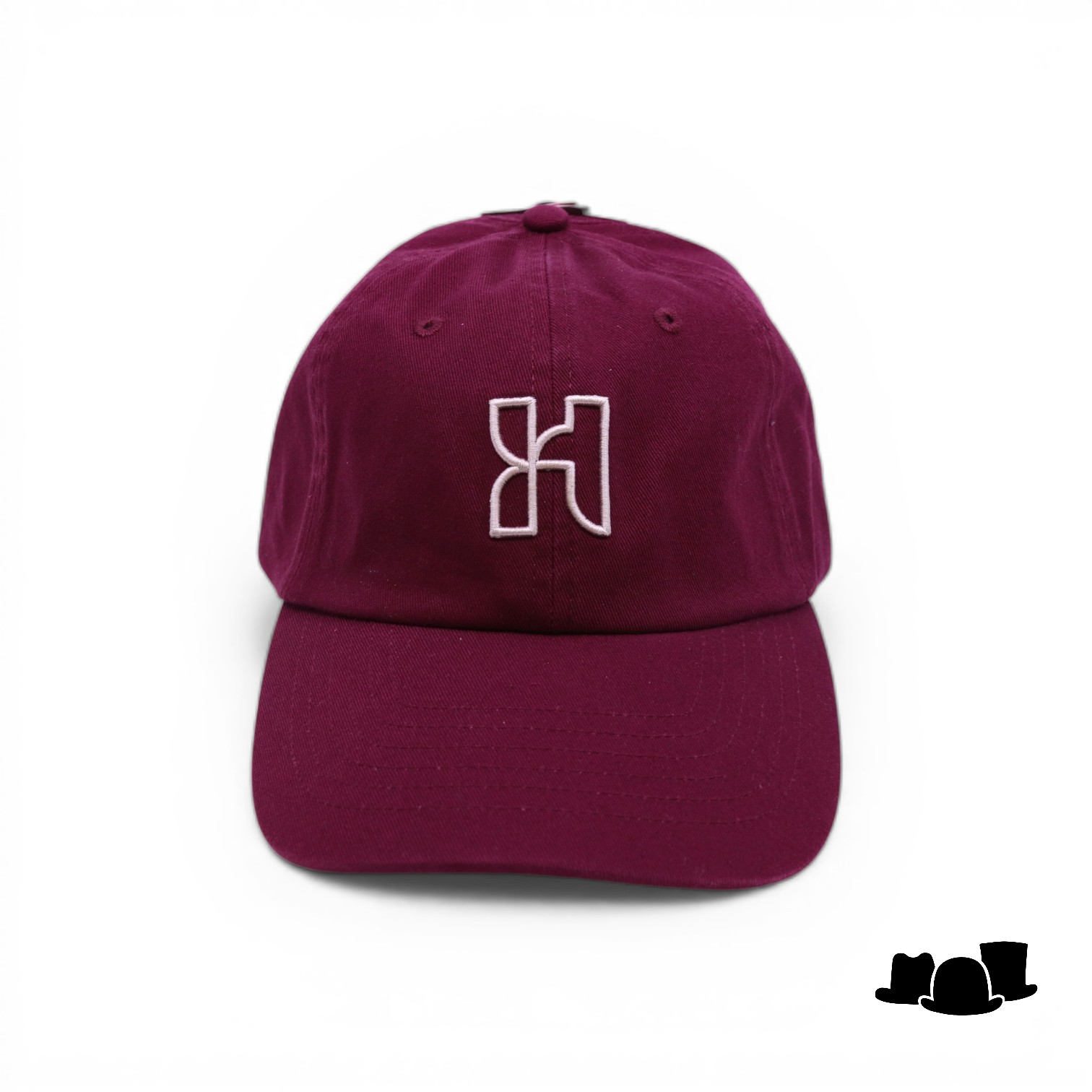 hatland baseball cap katoen ezra bordeaux