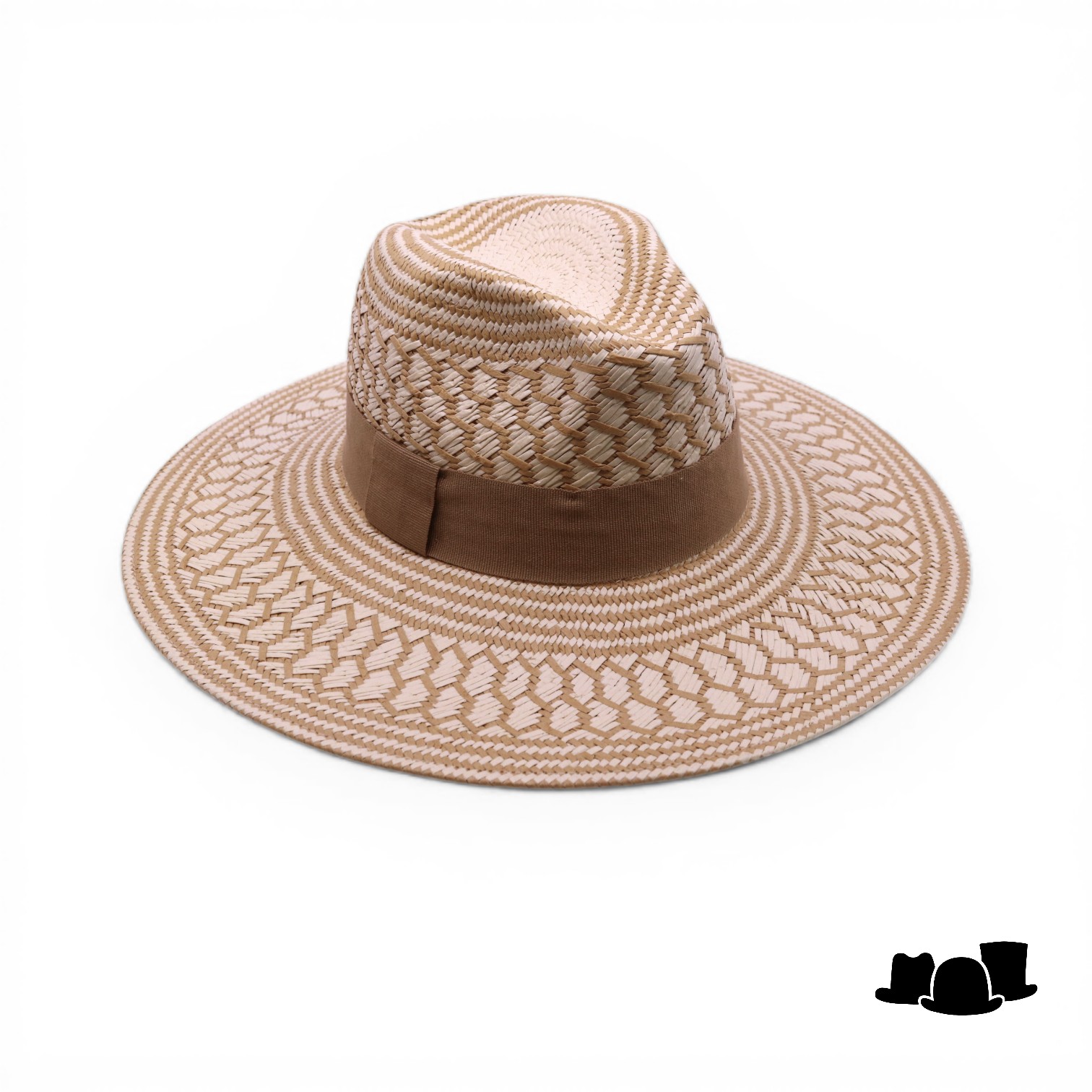 jos van dijck brede rand fedora vivi cellulose naturel en camel