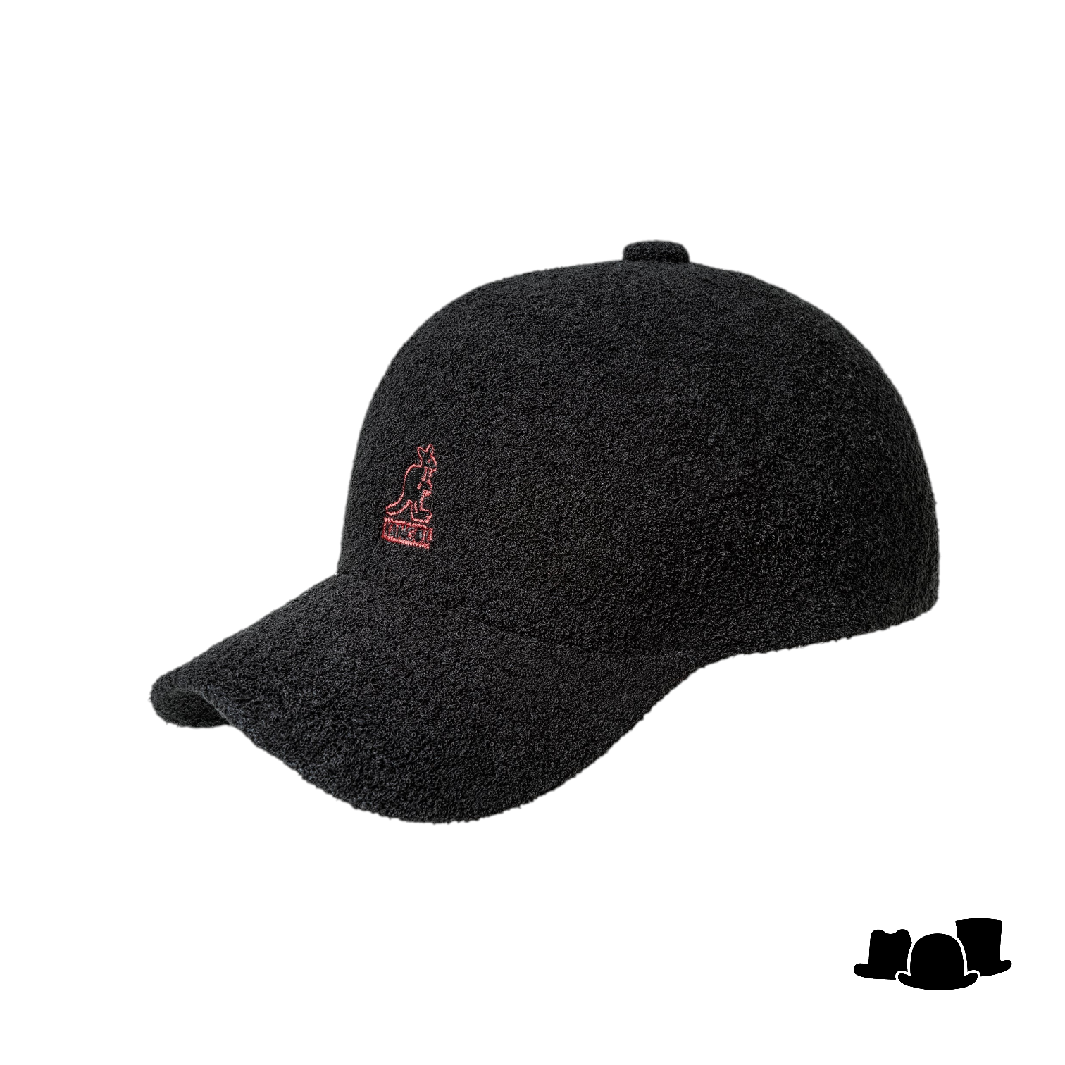 kangol spacecap bermuda elastic black