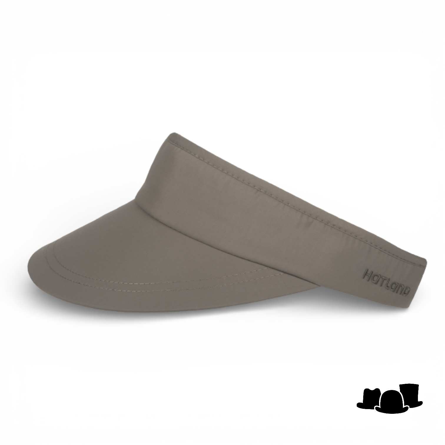 hatland visor vadis wide brim recycled polyamide olive