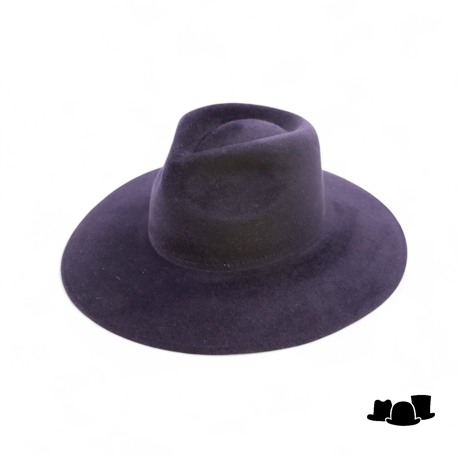 weba hats fedora 9100 velourvilt marine blauw
