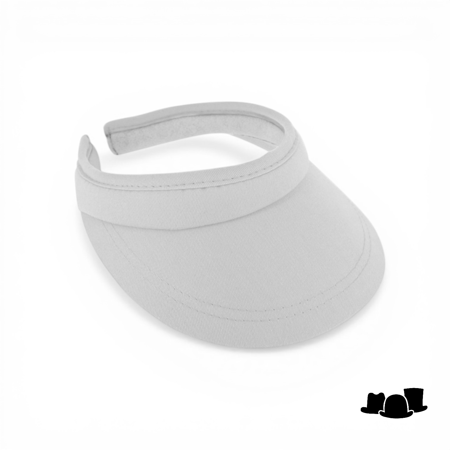 fiebig zonneklep beugel wit