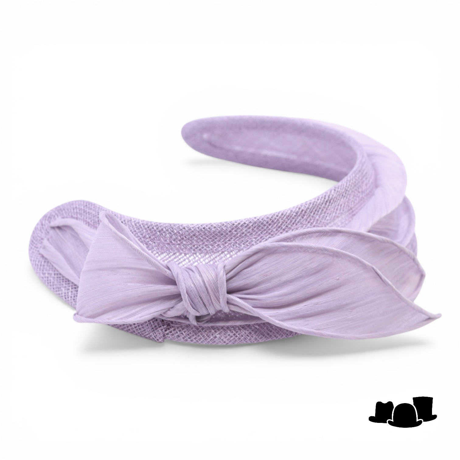 maddox occasion haarband sinamay en buntal lavendel