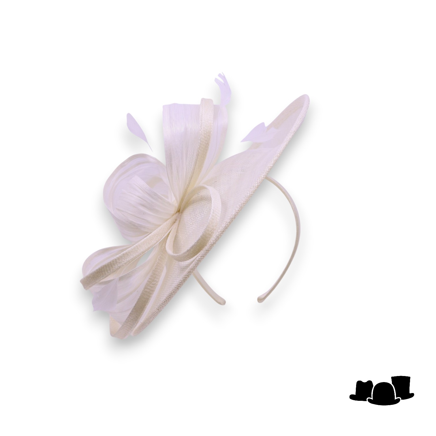 maddox occasion disc 185 loops sinamay buntal ivory