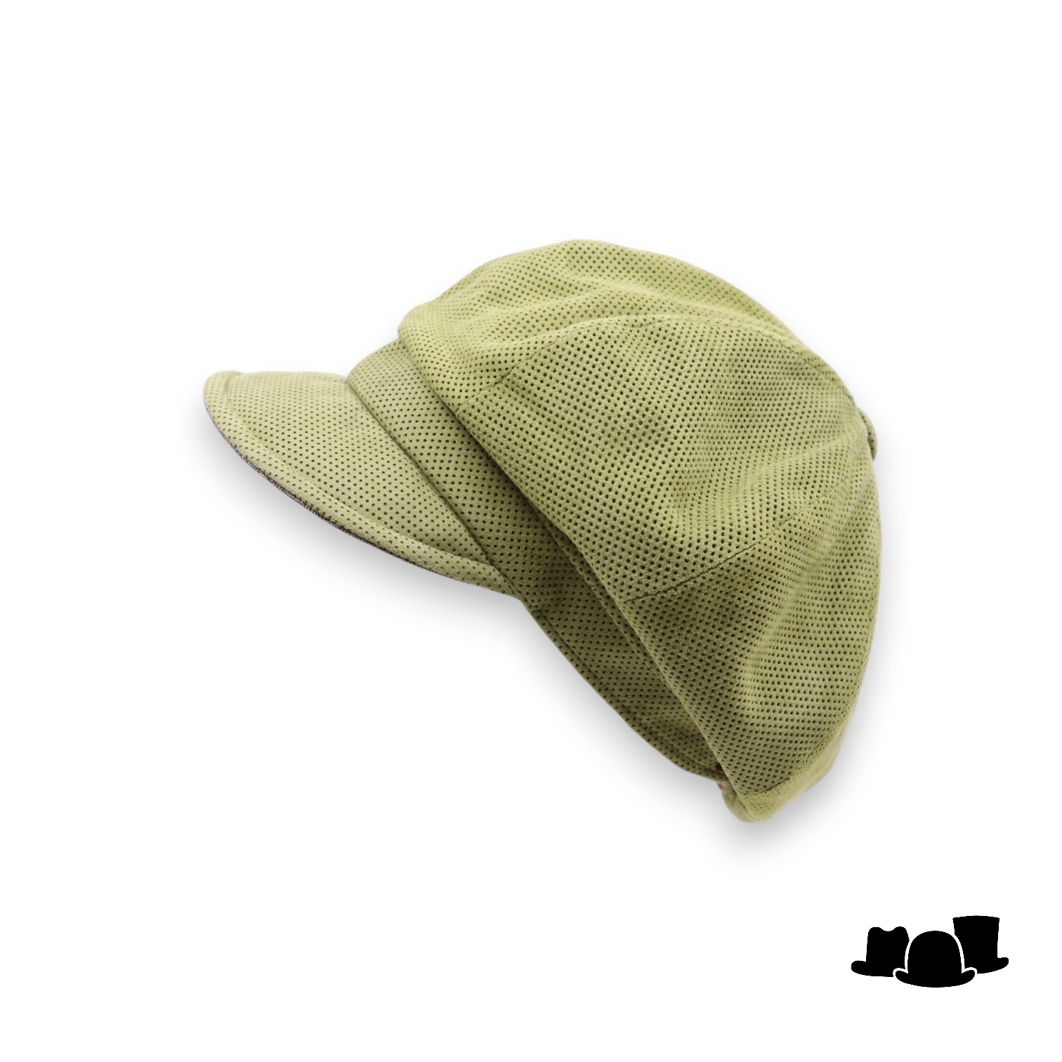 alfonso deste ballonpet krizia suede pinhole grass green