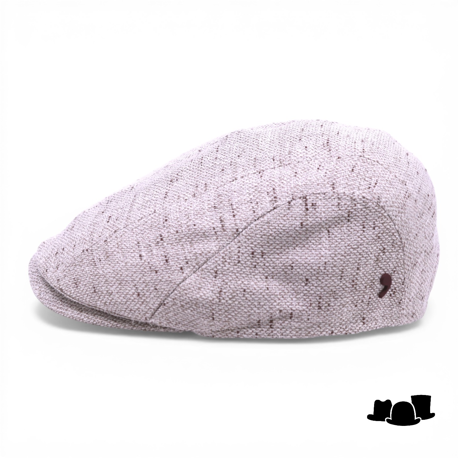 alfonso deste ivy pet john linnen en zijde gemeleerd beige en bruin