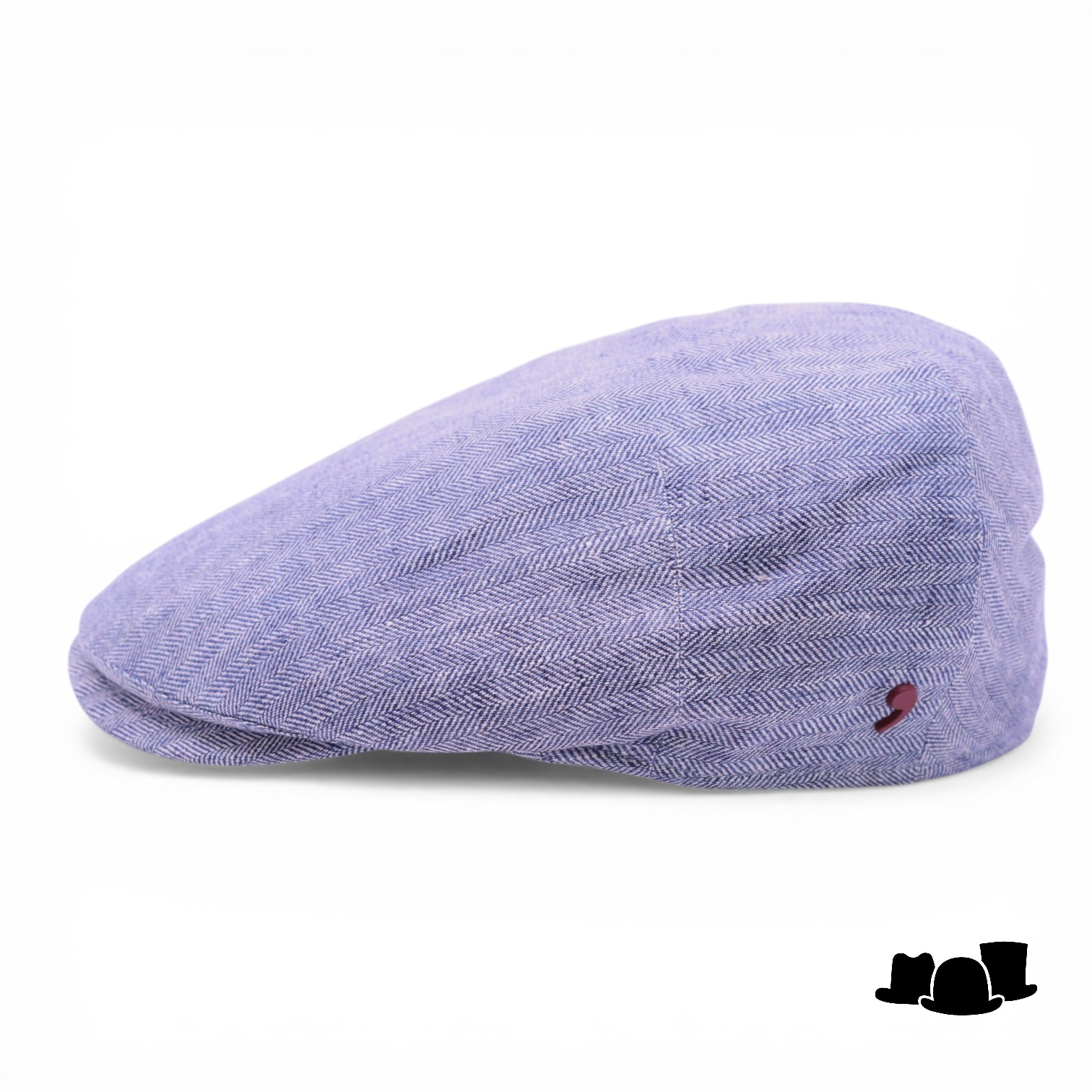 alfonso deste ivy pet ionio visgraat linnen blauw