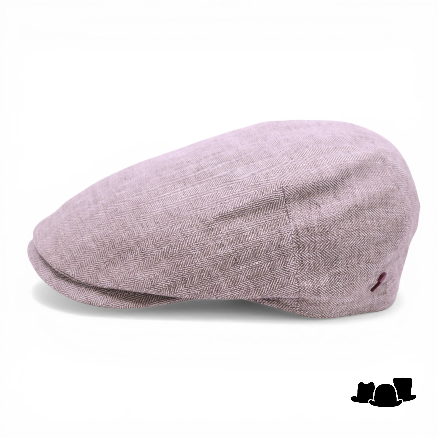 alfonso deste ivy pet ionio visgraat linnen bruin