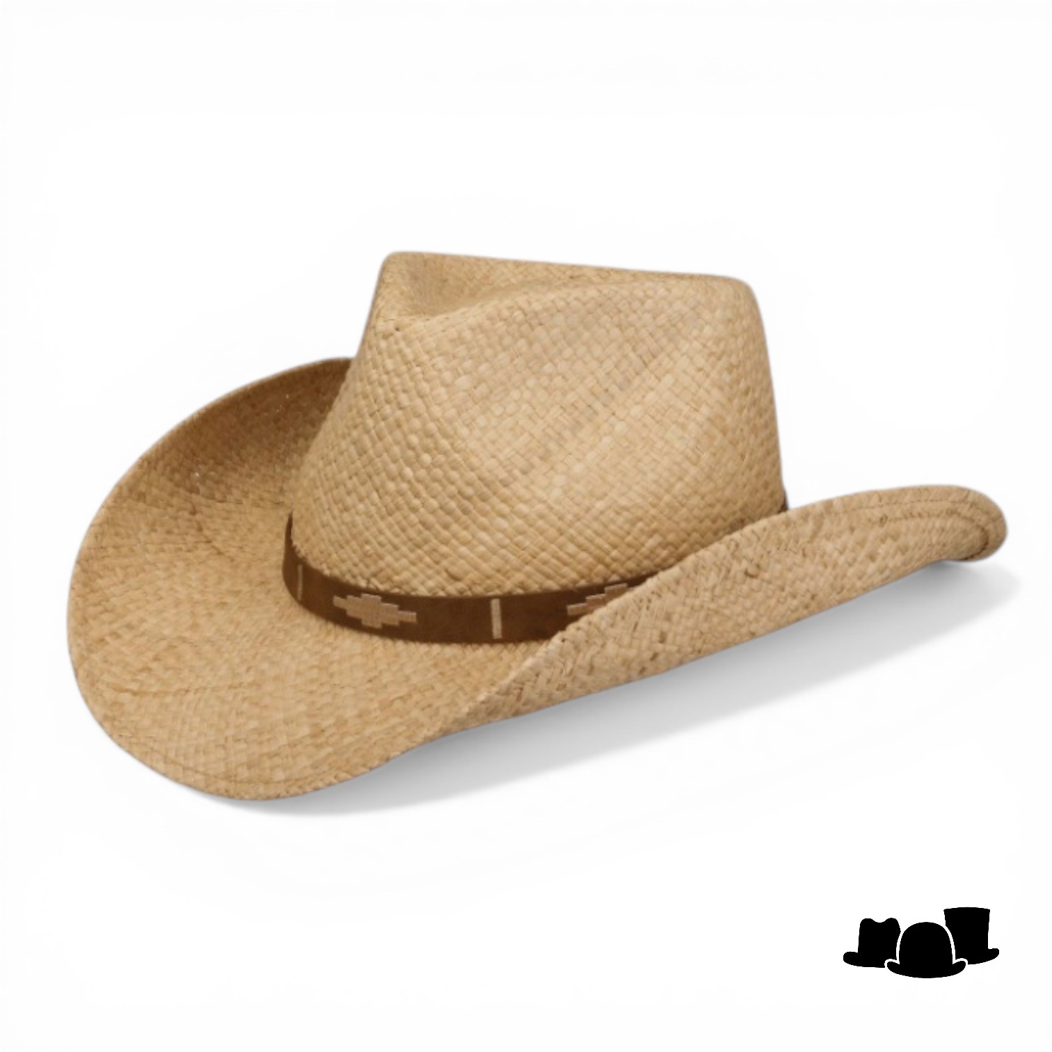 stetson westernhoed chestercole raffia naturel