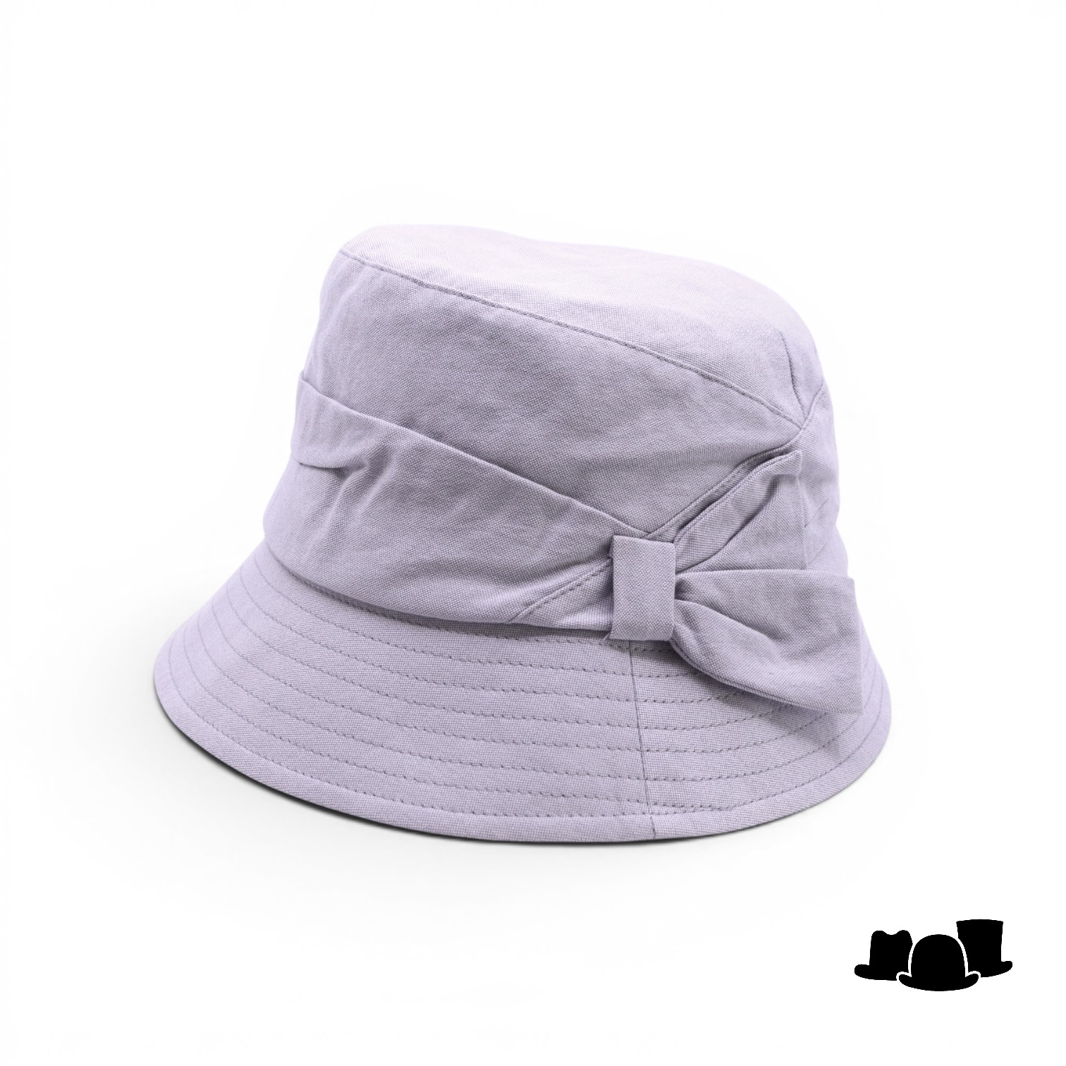 seeberger cloche chambray smoke grey