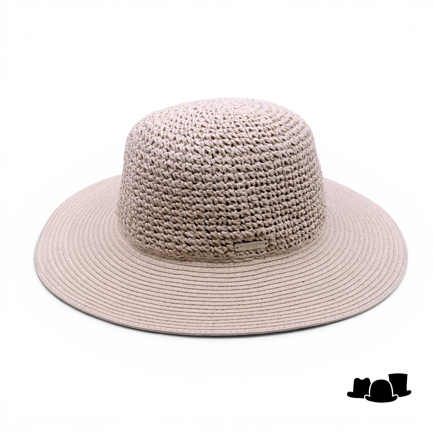 seeberger flaphoed inna crochet papierstro naturel
