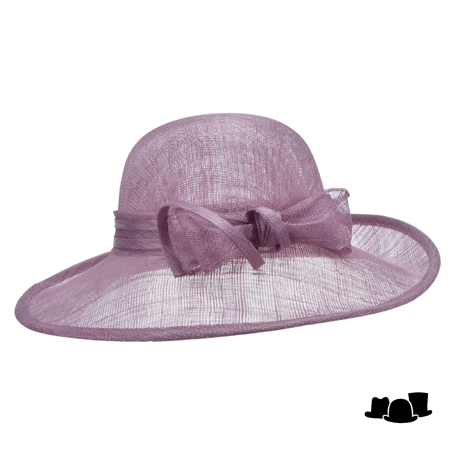 seeberger gelegenheidshoed sinamay mika amethyst