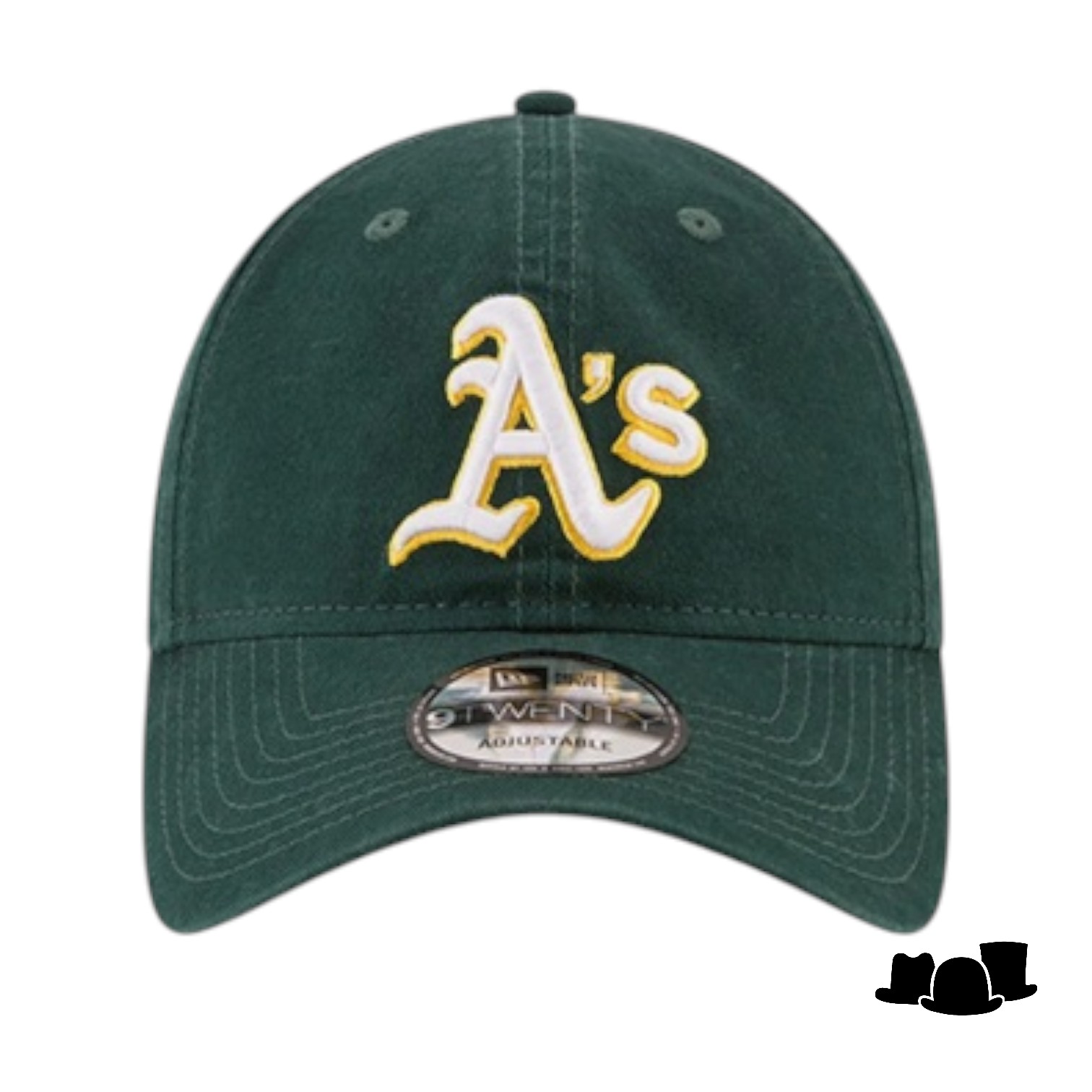 new era baseballcap 9twenty oakland athletics green