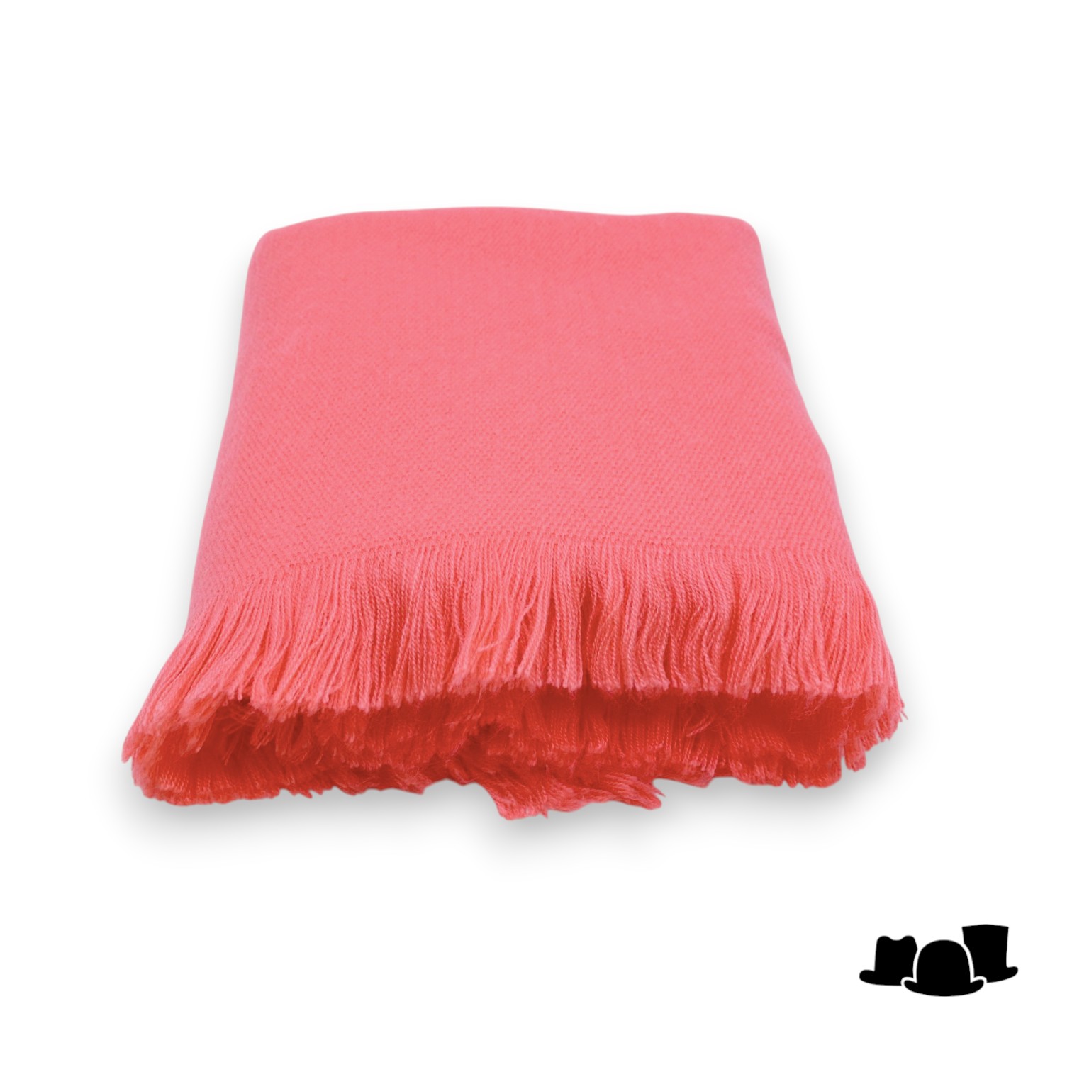 jos van dijck sjaal alpaca wol electric salmon