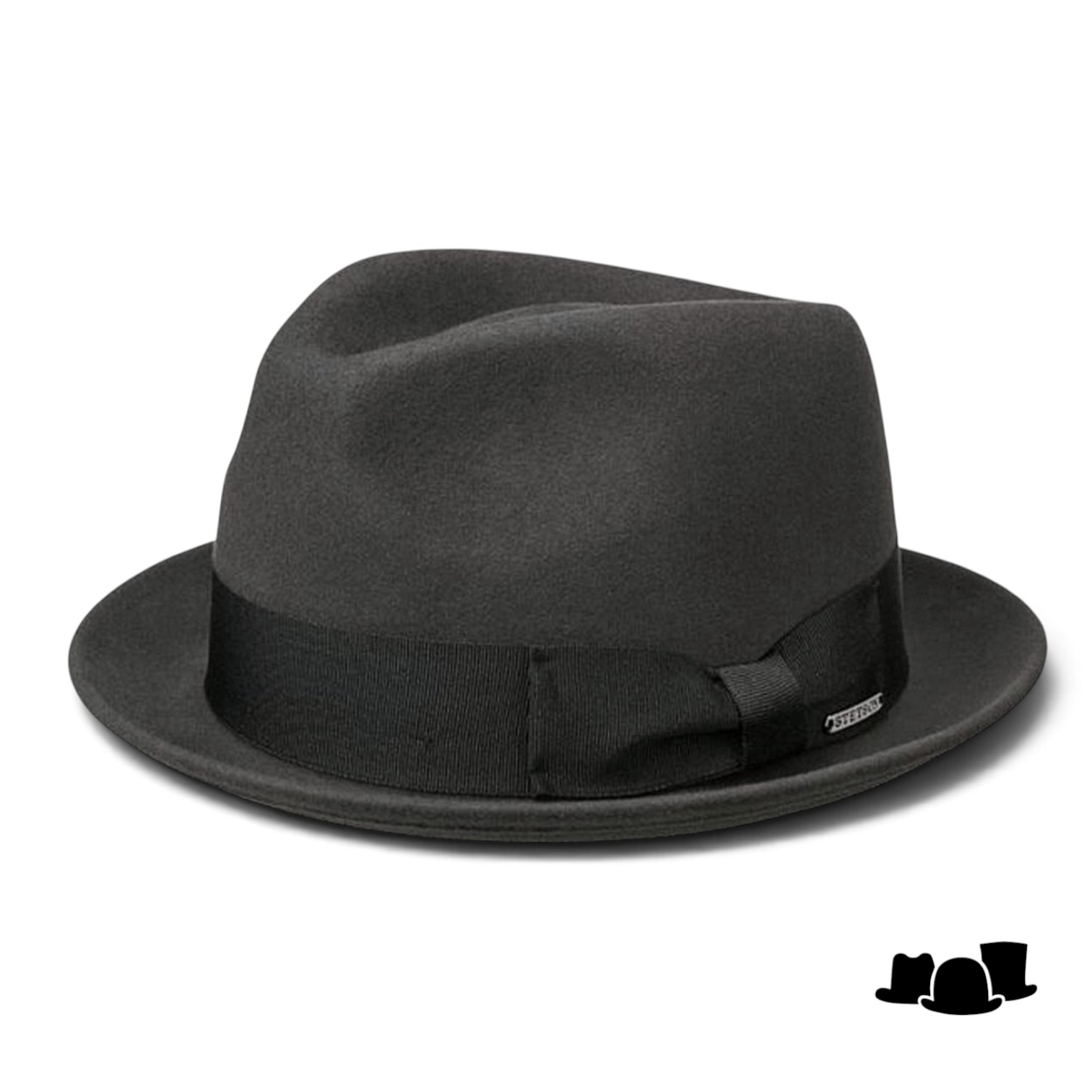 stetson player wolvilt donkergrijs