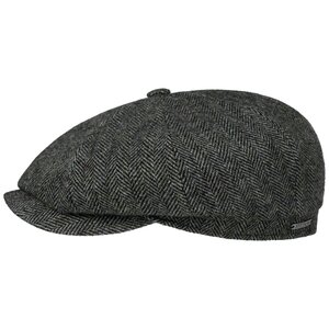 stetson newswboy cap hatteras woolrich herringbone sage green