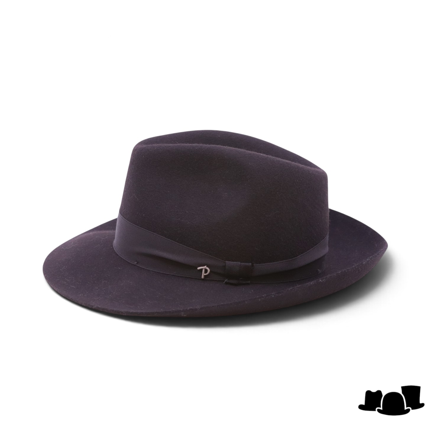 panizza fedora isernia wolvilt zwart