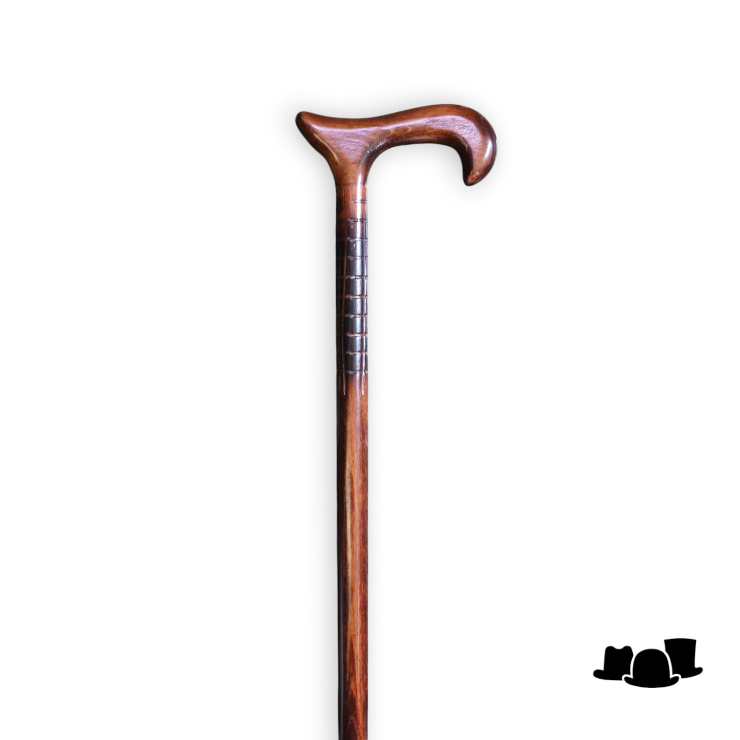 garcia 1880 wandelstok haya criscros flameada beukenhout bruin