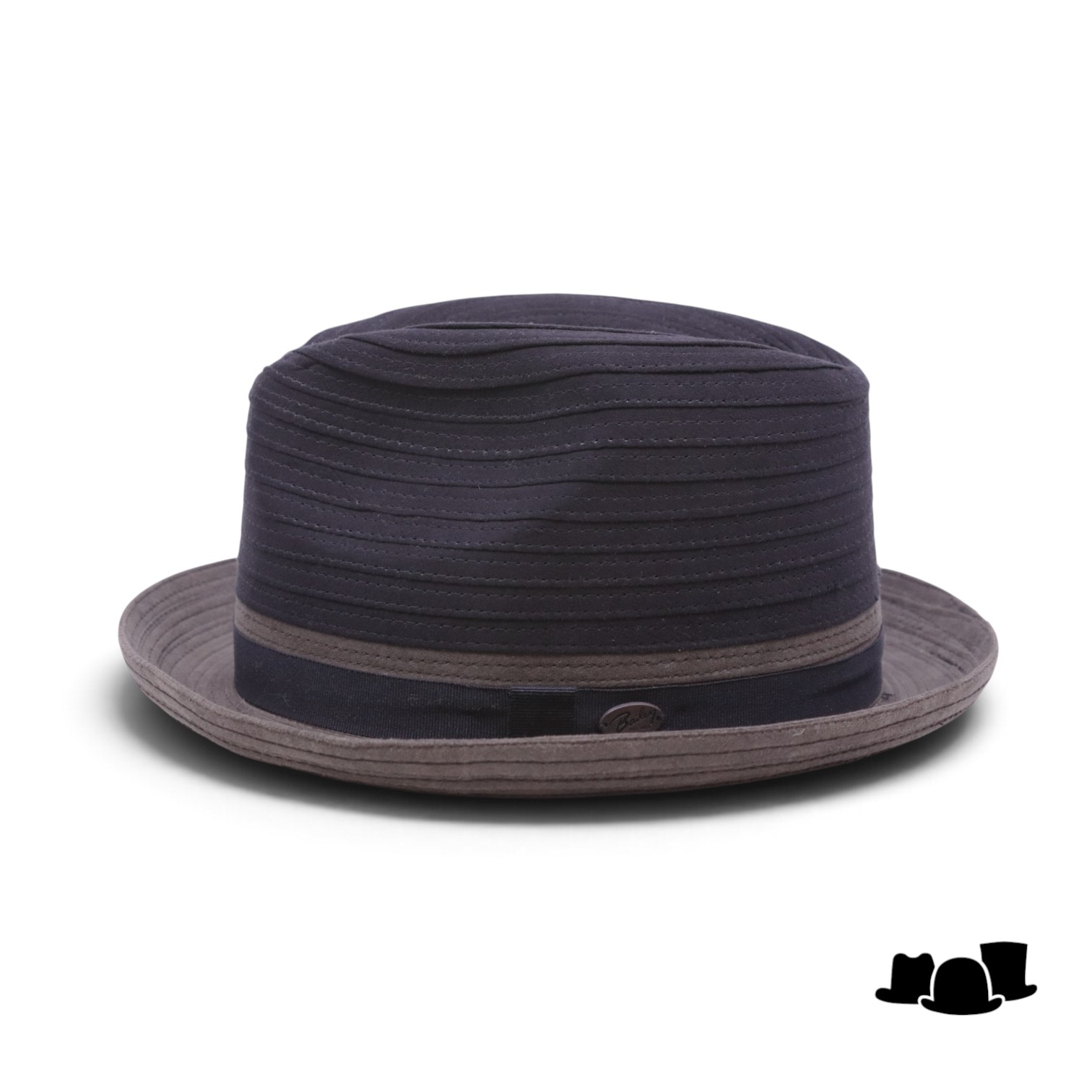 bailey trilby 2 tones evander blauw and grijs