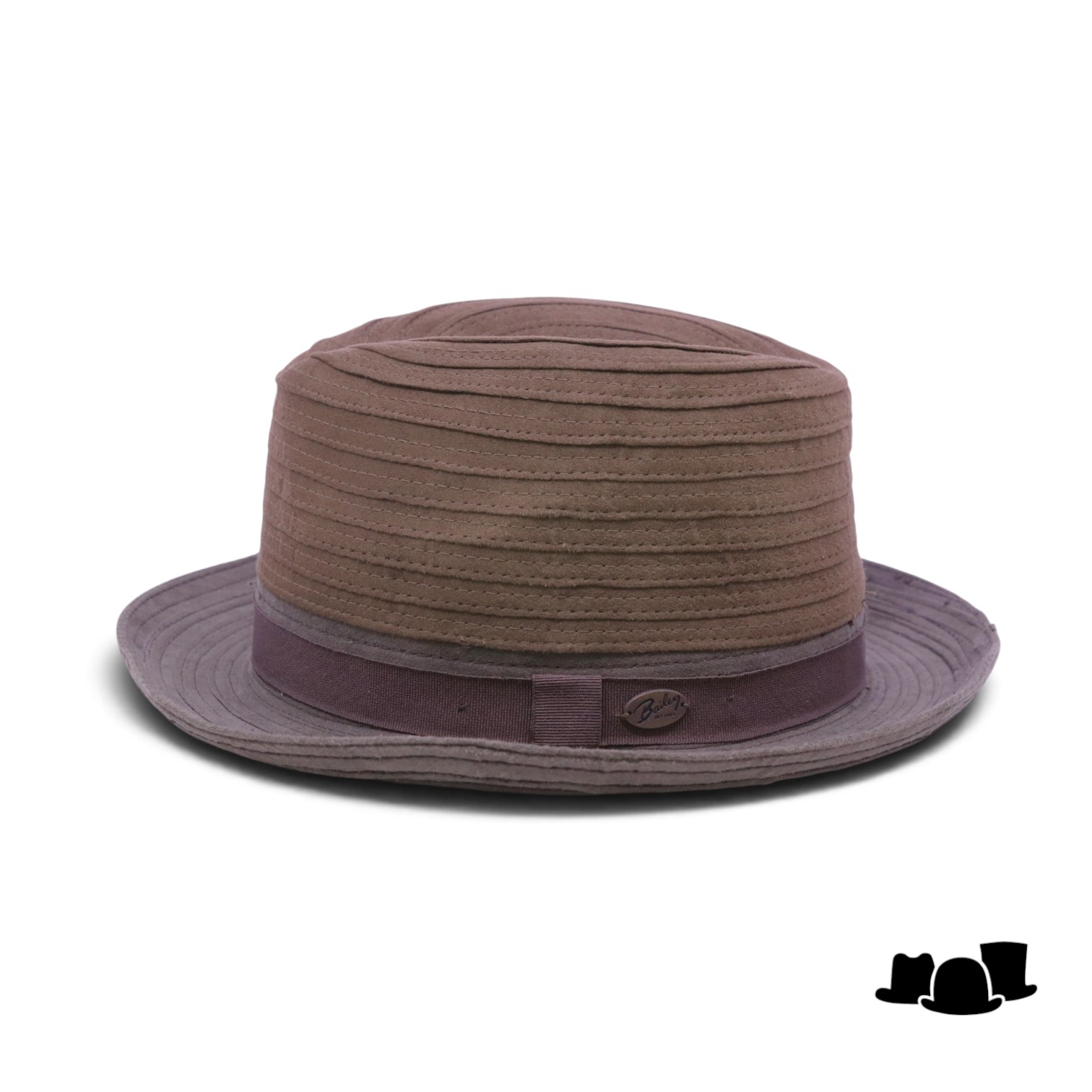 bailey trilby 2 tones evander bruin en groen