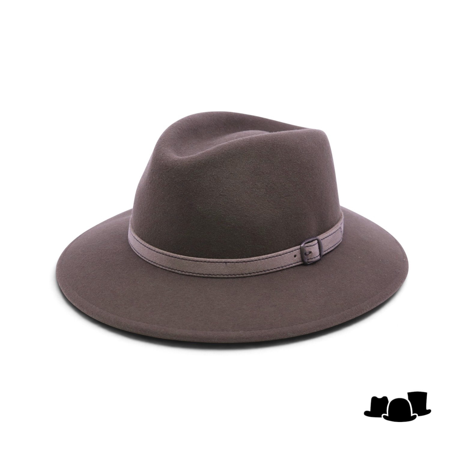 mayser traveller fedora rico wolvilt taupe bruin
