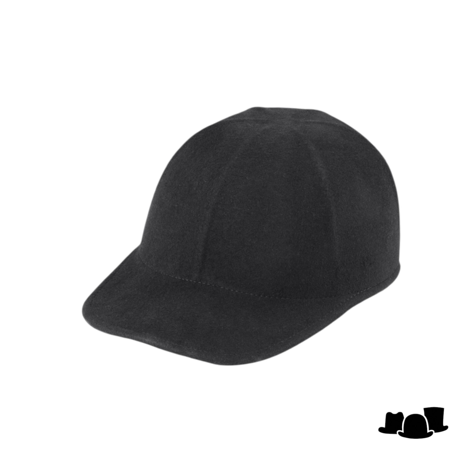 fiebig viltcap woolfelt black