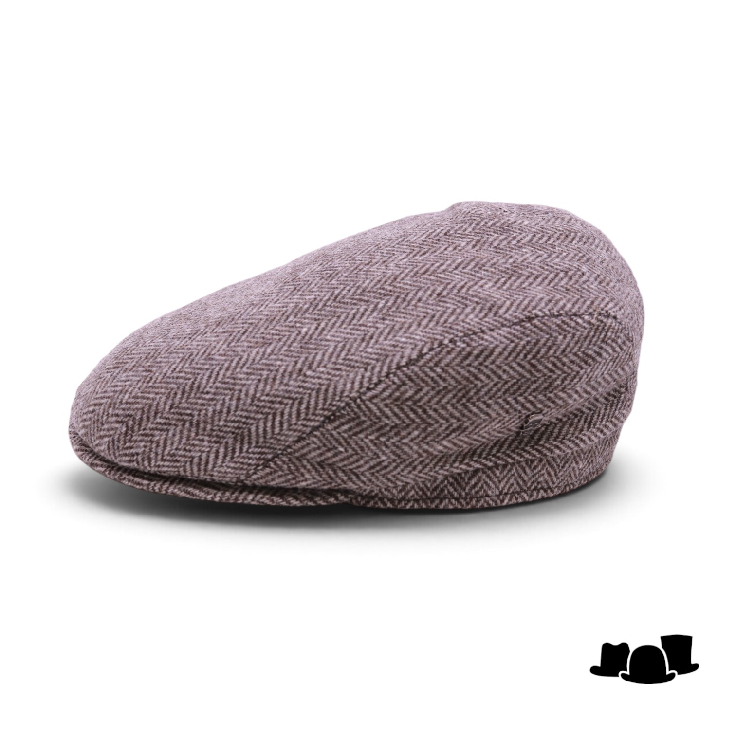 city sport ivy pet 92 merinowol visgraat taupe